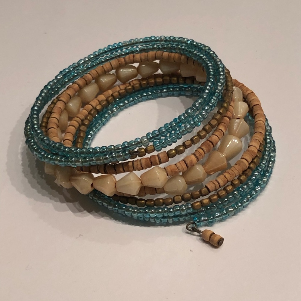 Beaded bangle
